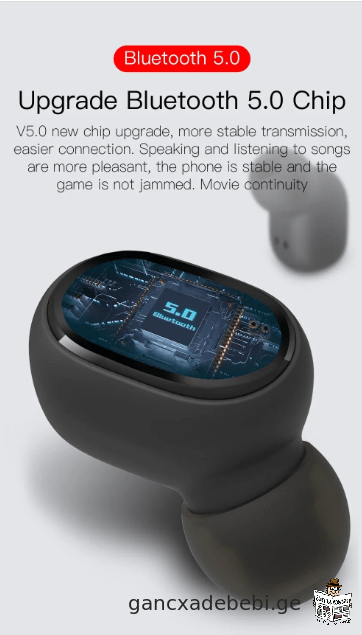TWS E6S Bluetooth ყურსასმენები