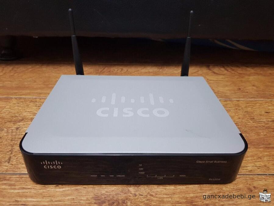 Wi-Fi როუტერი Cisco RV220W