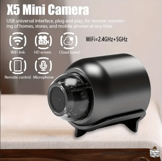 1080P mini WiFi kamera IR Ramis xedviT