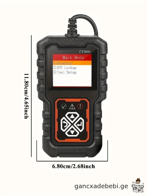 2024 OBDII skaneri manqanis diagnostikuri xelsawyo 3001 OBD2