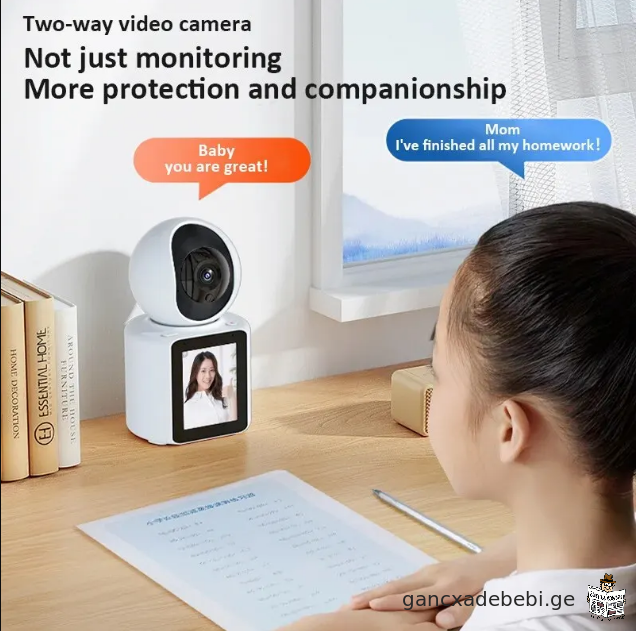 5 megapiqseli Wifi video darekvis kamera Babymonitor monitoriT
