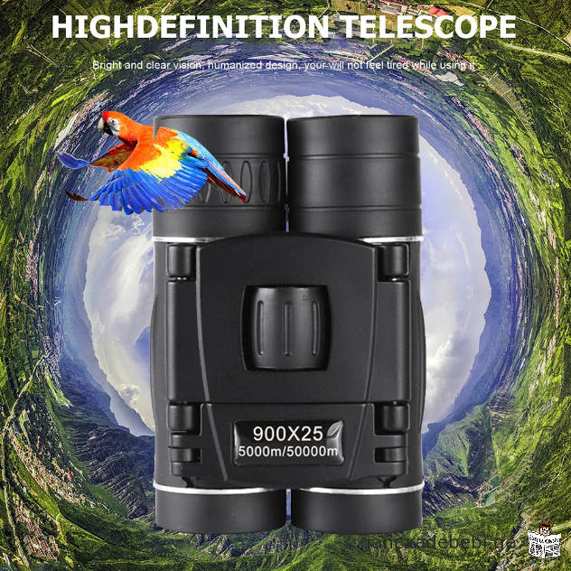 900x25 HD Zoom portatuli mZlavri durbindi Sor manZilze BAK4 teleskopi 900M/90000M