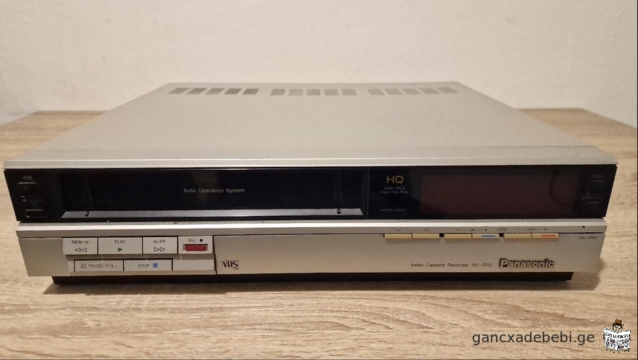 Panasonic NV-G12 VCR