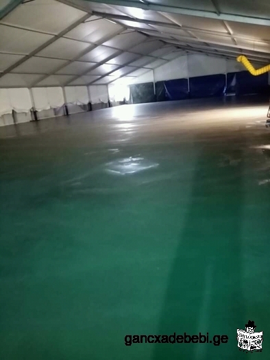 betonis dasxma moprialeba topingi
