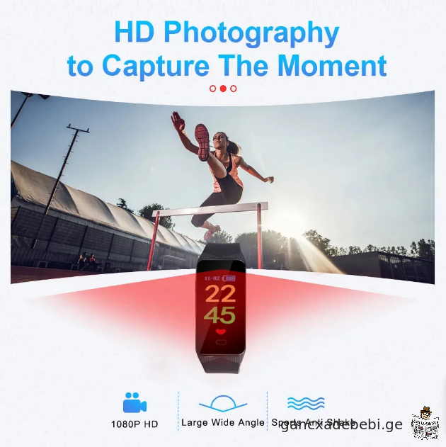 mini kamera saaTi 1080P HD DV profesionaluri video CamweriT da diqtofoniT