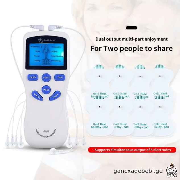 sxeulis kunTebis masaJori EMS orarxiani Tens Machine 8 reJimi EMS orarxiani masaJori Tens Machine s