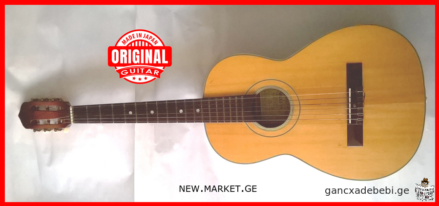 vintaJuri originali klasikuri iaponuri gitara original Japan classical guitar Suzuki No. 6 Japan