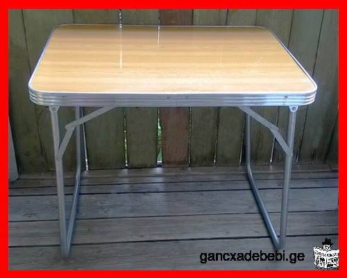 Компактный складной стол алюминиевый столик легкий, кухонный столик, походный столик для пикника