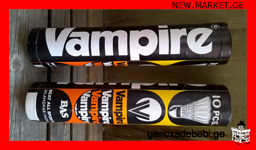 Новые воланы для бадминтона "Vampire" воланчики для бадминтона воланы для игры в бадминтон