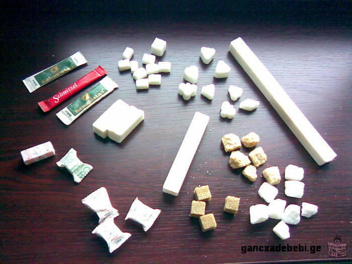 Оборудование для обёртки 2-х кубиков сахара (конверт).