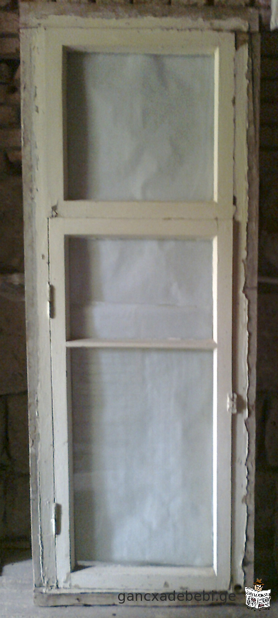 Окно из каштанового дерева (каштан) в английском стиле новое окно с декоративными матовыми стеклами