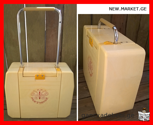 Оригинальная складная детская коляска чемодан в ретро стиле кресло стульчик для кормления на колесах