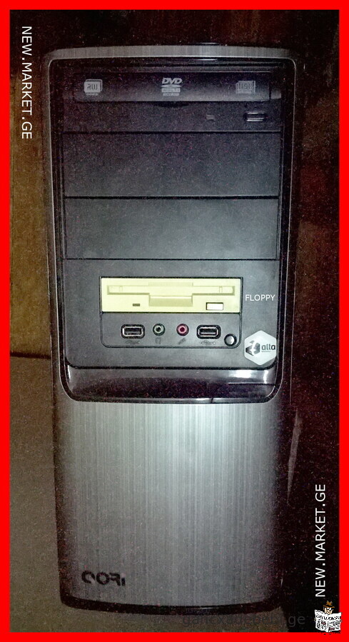ПК персональный компьютер настольный десктоп оригинал флоппи дисковод 3.5" 1.44 MB DVD CD RW драйв