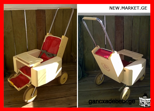 Складная детская коляска чемодан в стиле ретро детское кресло стульчик для кормления на колесах