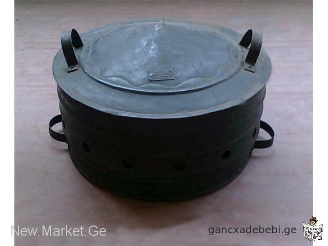 Шампуры (СССР) и мангал шашлычница BBQ B-B-Q барбекю гриль для приготовления шашлыка, люля-кебаба