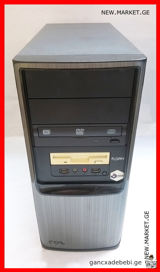 настольный ПК персональный компьютер десктоп оригинал DVD CD RW драйв флоппи дисковод 3.5" 1.44 MB