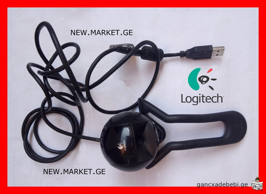 оригинальная веб-камера Logitech original web camera webcam вебкамера веб камера USB интерфейс