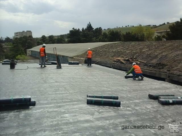 ремонт крыши и гидроизоляция