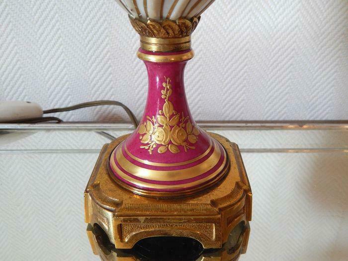 . Консольная ваза – лампа. Подлинный Севр. Конец 19 века